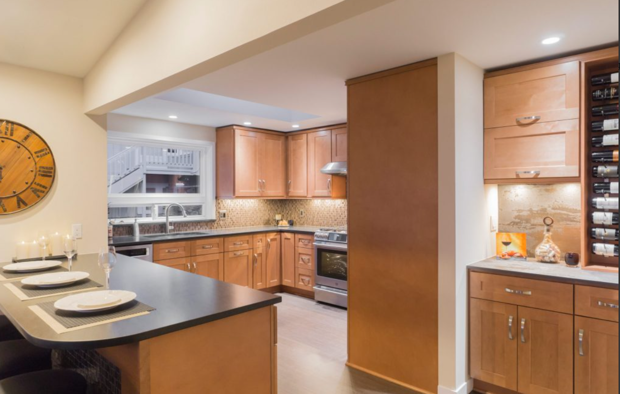 High Quality Maple Cabinets - Elegant Kitchen Designs, image size:1273x809